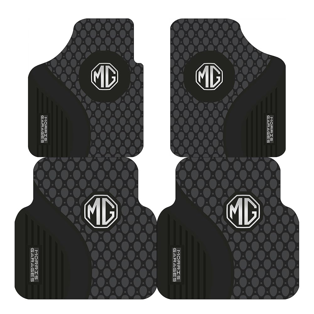 4 Piezas Alfombrillas Coche MG ZS 2017-2023 2024 2025 Hybrid Antideslizante, Alfombras de Coche Todo Tipo de Clima Accesorios Coche