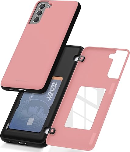 Miniatura 397 de GOOSPERY Parachoques magnético para puerta compatible con Galaxy S23, tarjetero tipo cartera, cierre automático, protección de doble capa resistente