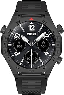TIMEX Smart NexGen 1.43"(3.6cm) AMOLED Display with Functional Crown and BT Calling Smartwatch for Unisex - TWTXW702T