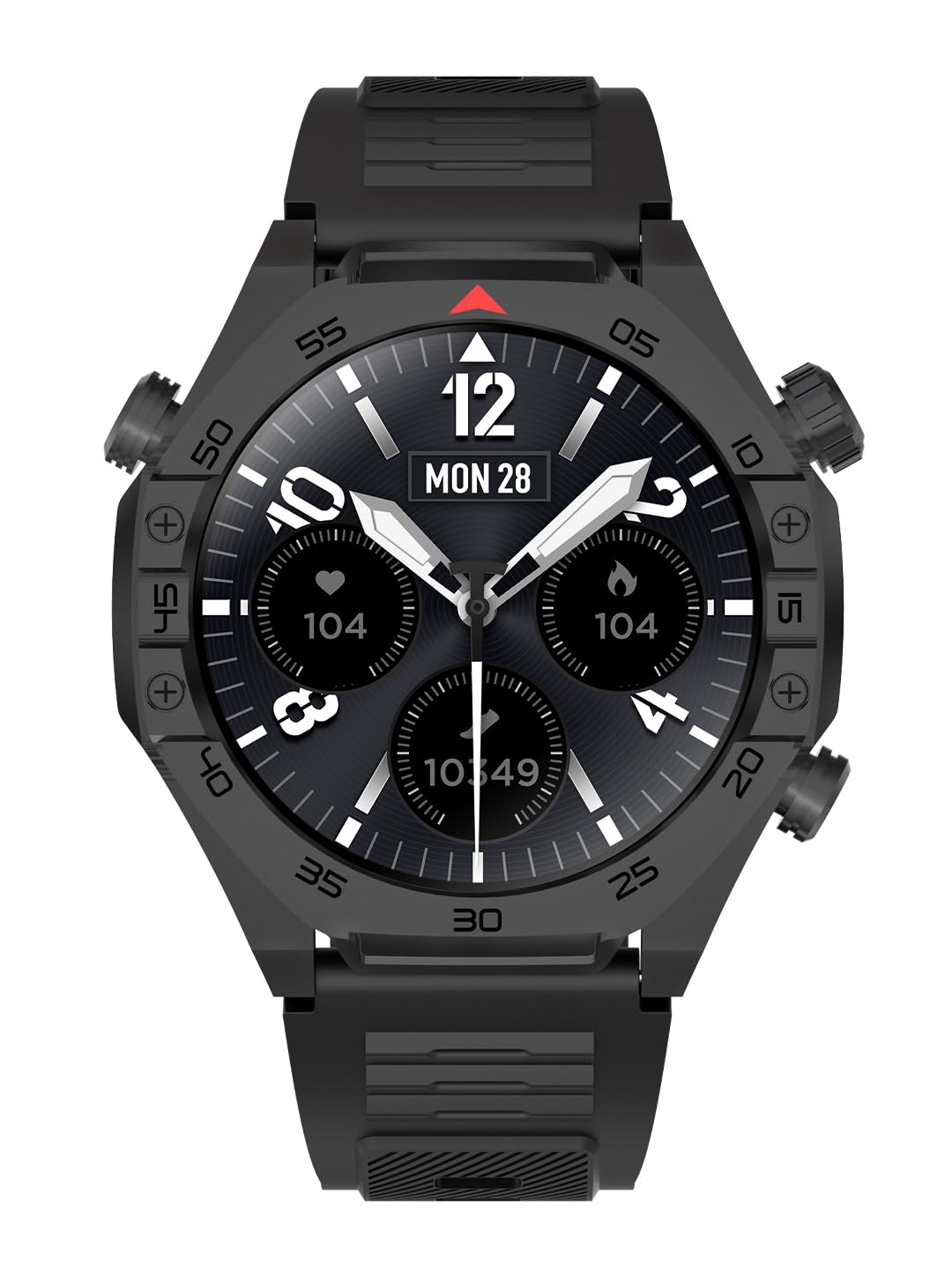 Smart NexGen 1.43"(3.6cm) AMOLED Display with Functional Crown and BT Calling Smartwatch for Unisex - TWTXW702T