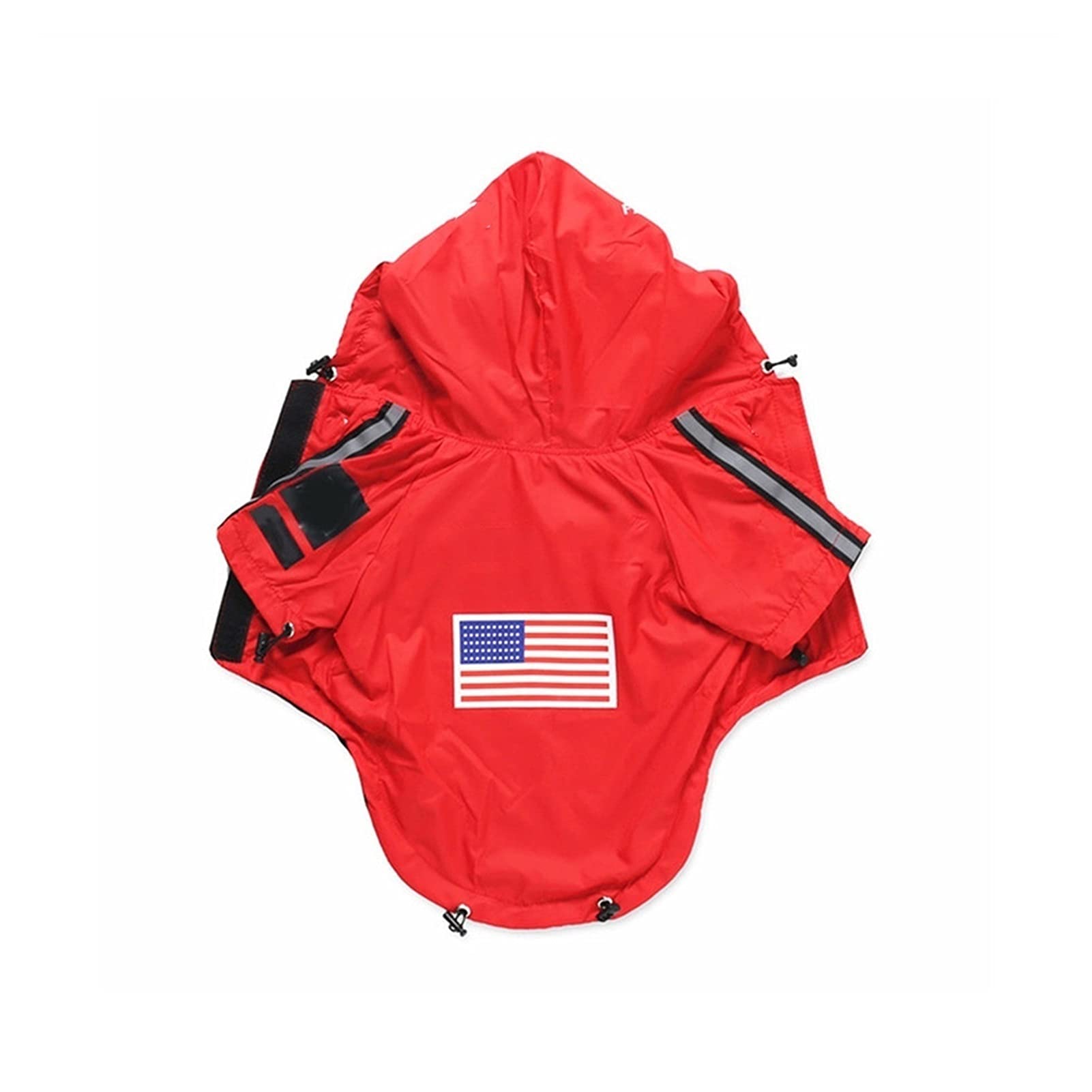 Imperméable pour chien à capuche pour les balades sous la pluie