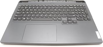 New for Legion Pro 5 16IRX8 (82WK) Palmrest Cover Keyboard US Backlight Gray 5CB1L30858 5CB1L30862