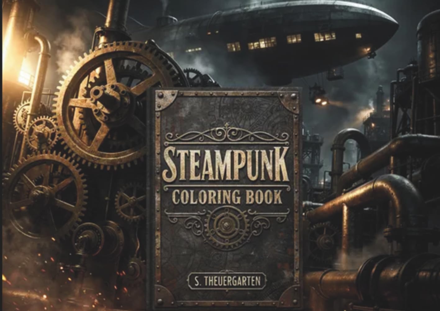 Steampunk: Malbuch für Erwachsene