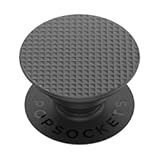 &ZeroWidthSpace;&ZeroWidthSpace;&ZeroWidthSpace;&ZeroWidthSpace;PopSockets Phone Grip with Expanding Kickstand&comma; Adhesive Grip - Knurled Texture Black