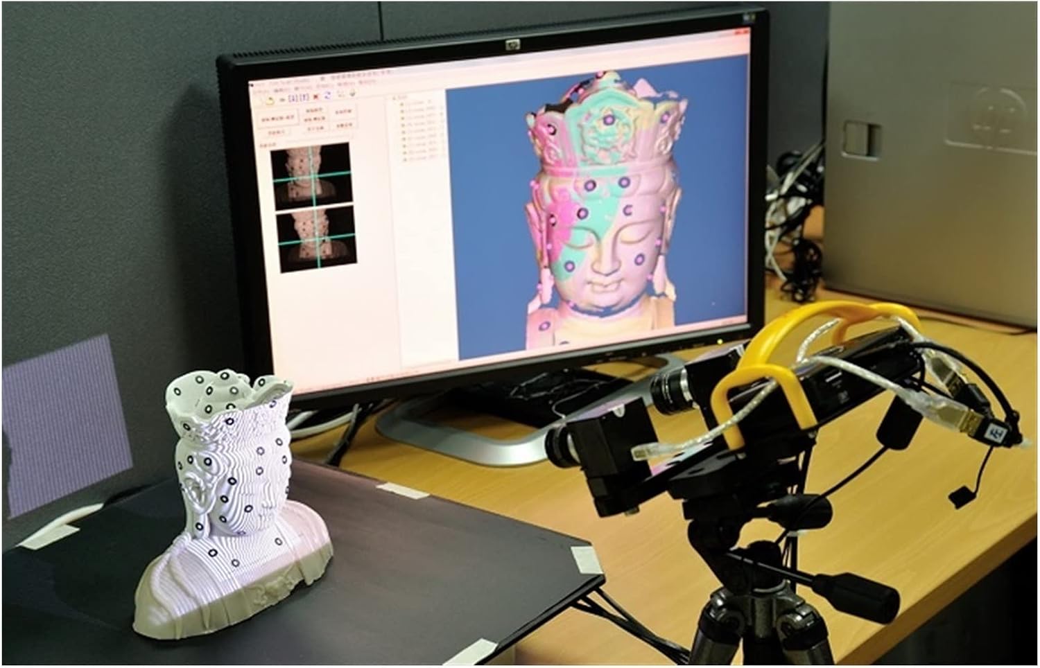 review 3D Scanner Dots 3D Scanner Marking Points Gauge Point Identifying Label Dot Positioning Targets 10000 Pcs for 3D Scaning and 3D Printing (Color : F, Plugs Type : Inside Outside 3mm/7mm)