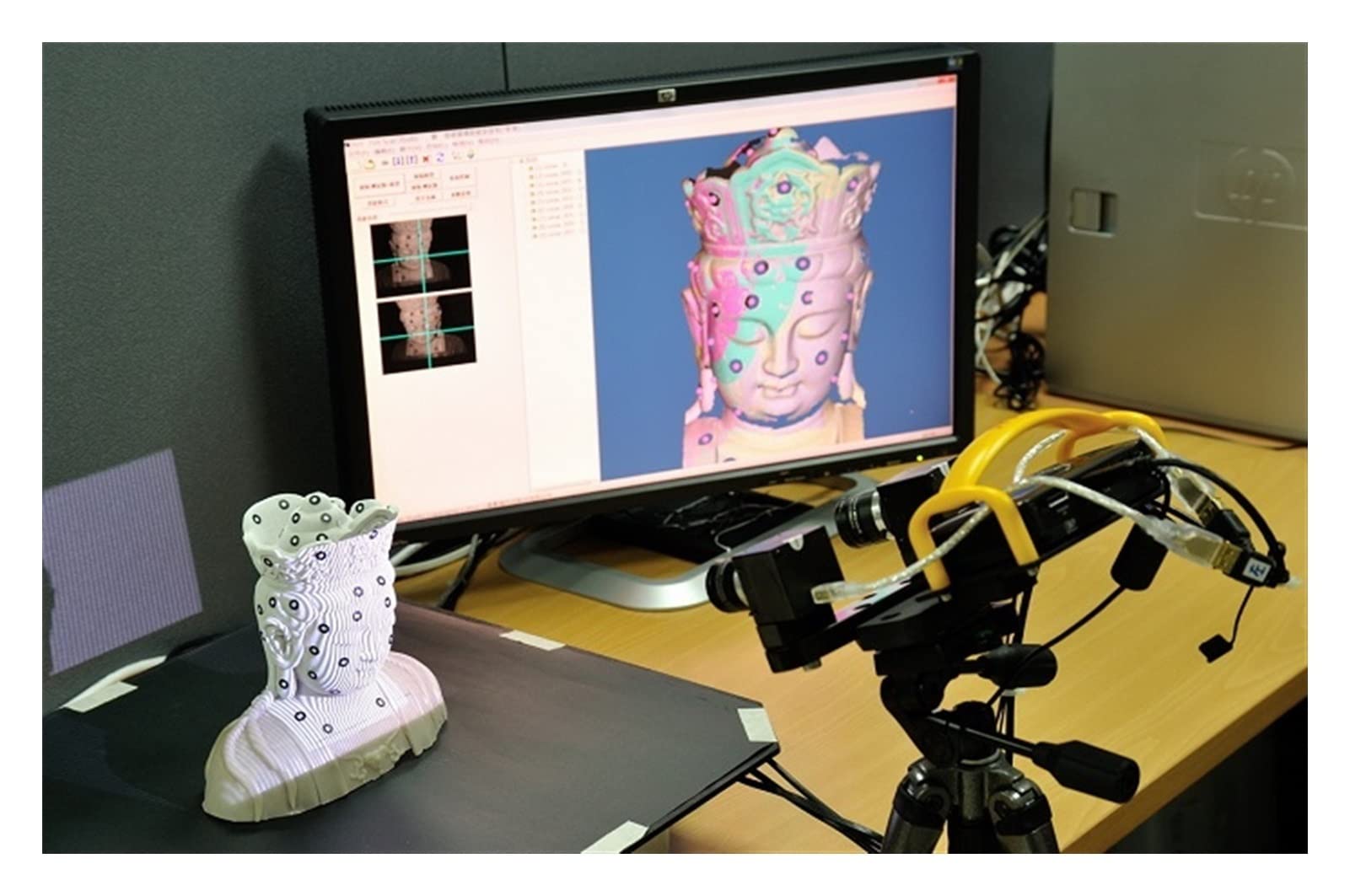 3D Scanner Marker, 3D -Scanner -Markierungspunkte Identifizierungspunkte identifizieren Etikettenpunkt -Positionierungsziele 10000 PCs(Inside Outside 5mm/10mm)