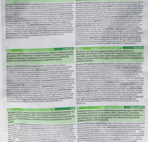 Hills Science Plan 0052742891804 Hills Canine Puppy Mini Huhn Hundefutter 3kg