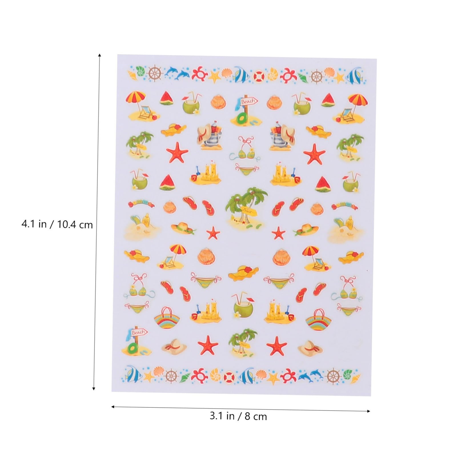 Healeved 27fogli Stickers Per Unghie Autoadesivi Decorazioni Per Nail Art Facili Da Applicare Per Manicure Festive e Quotidiane Include Design Unici Per Ogni Occasione