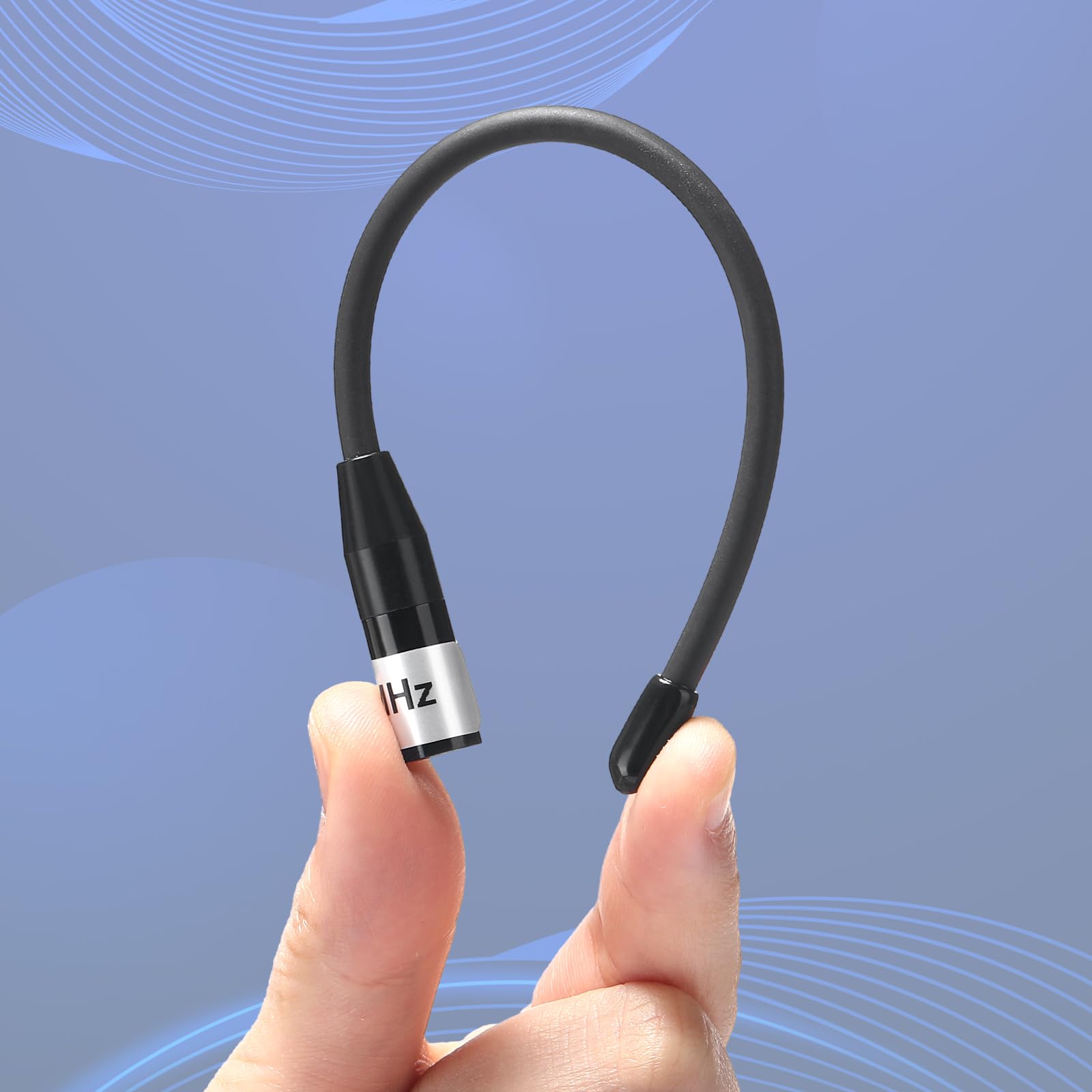 Relaxweex Antena Whip compatible con antena de látigo suave macho Omni SMA de 915 MHz, 10 Dbi, 17 cm, 2 unidades, color negro