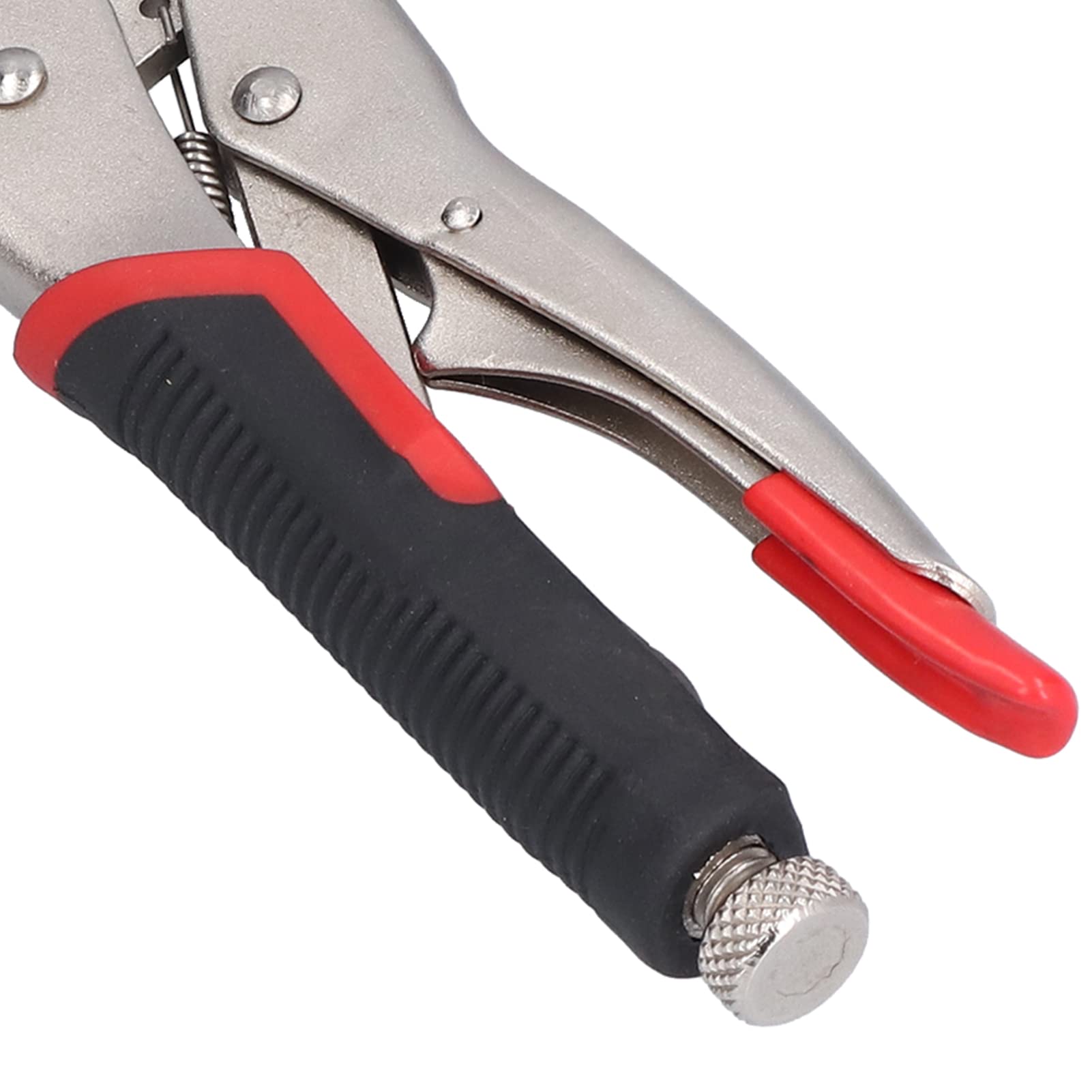 Abrazaderas de Soldadura, Alicates de Presión Agarre Cómodo Acero Al Cromo Vanadio para Tubos Cuadrados Redondos para Cilindros de Madera