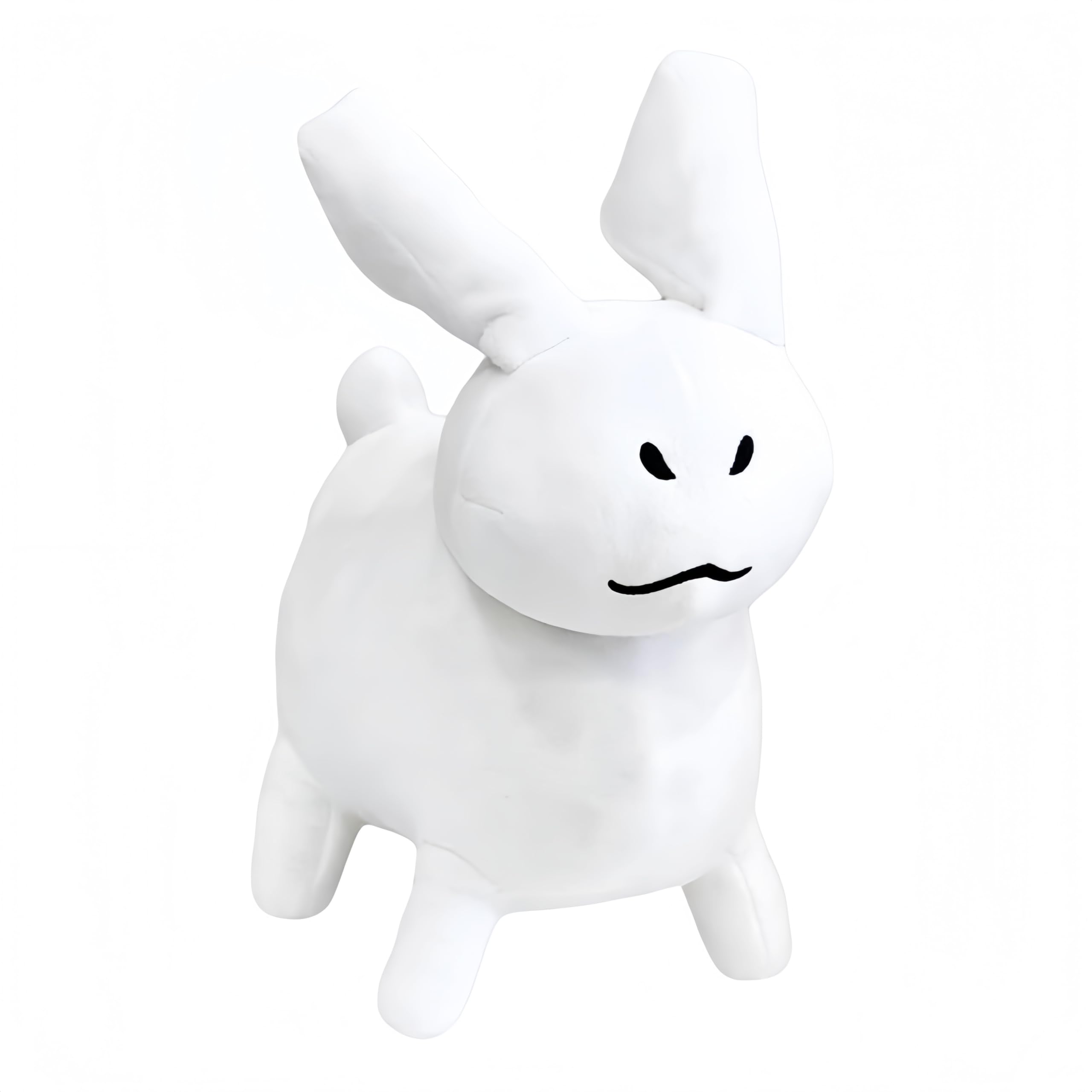 XIYUAN Forsaken Gubby Plush Toy 20cm – Soft Stuffed Animal Doll, Cuddly Chance Figure Pillow for Kids, Birthday for Home Decor (White)