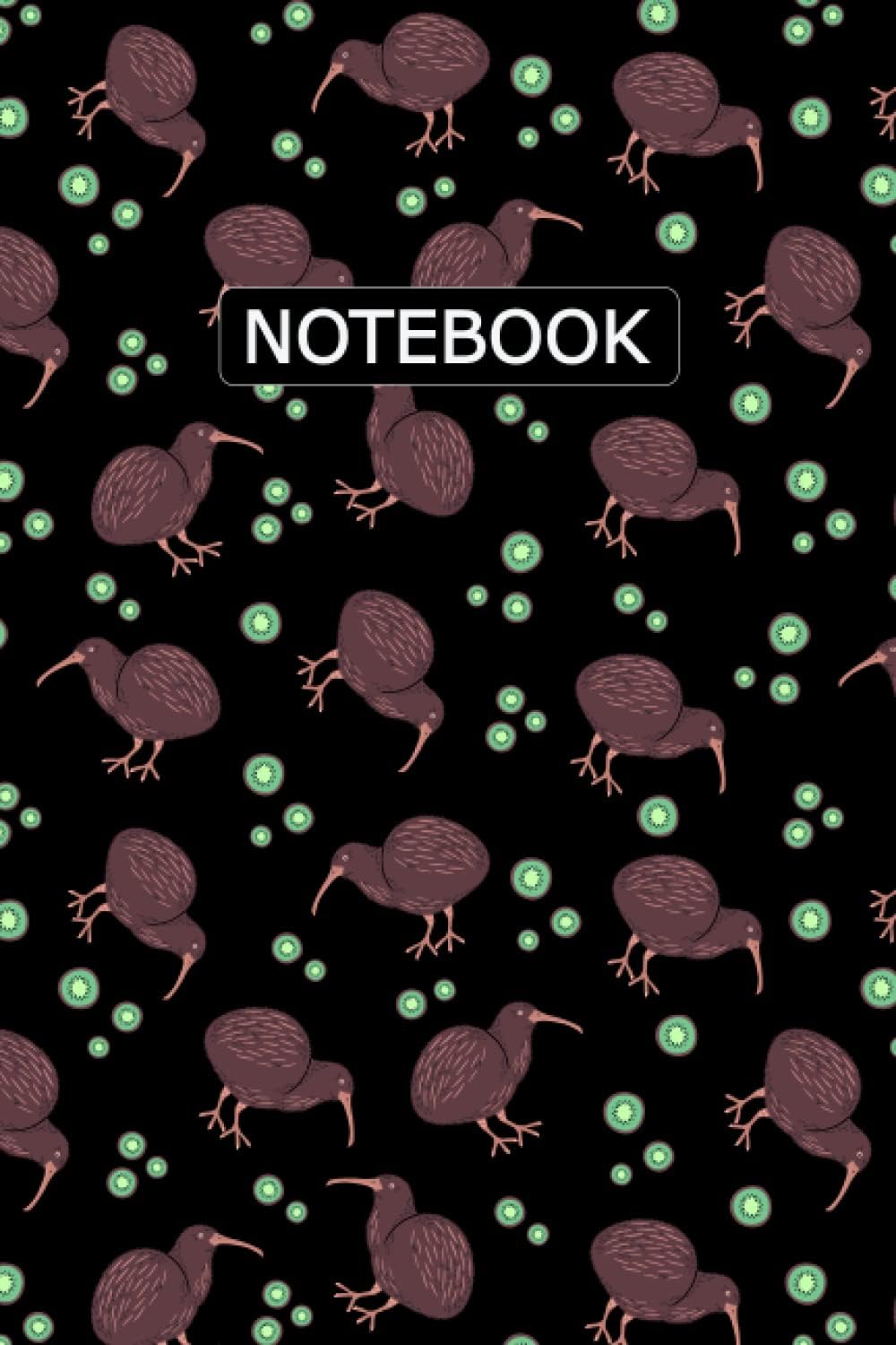 Kiwi Bird Notebook: Kiwi Bird Lovers Blank Lined Journal Notebook for Men Women Girls and Kids Gifts