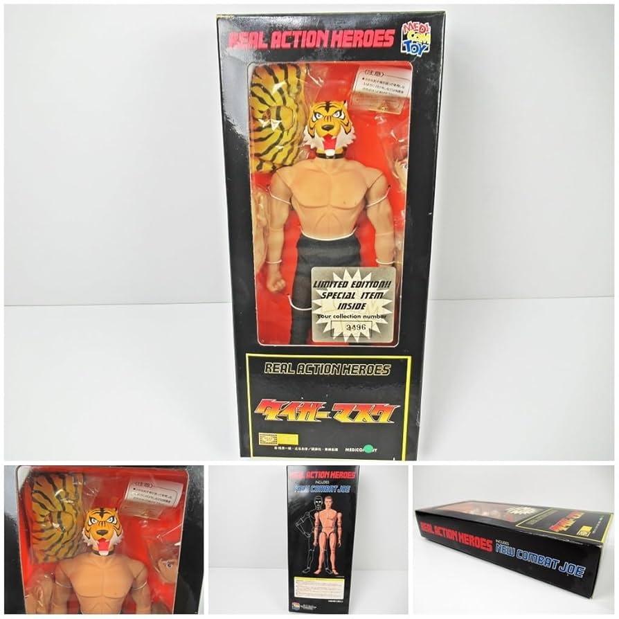 メディコムトイ REAL ACTION HEROES タイガーマスク Amazon.co.jp: メディコムトイ タイガーマスク リアルアクション