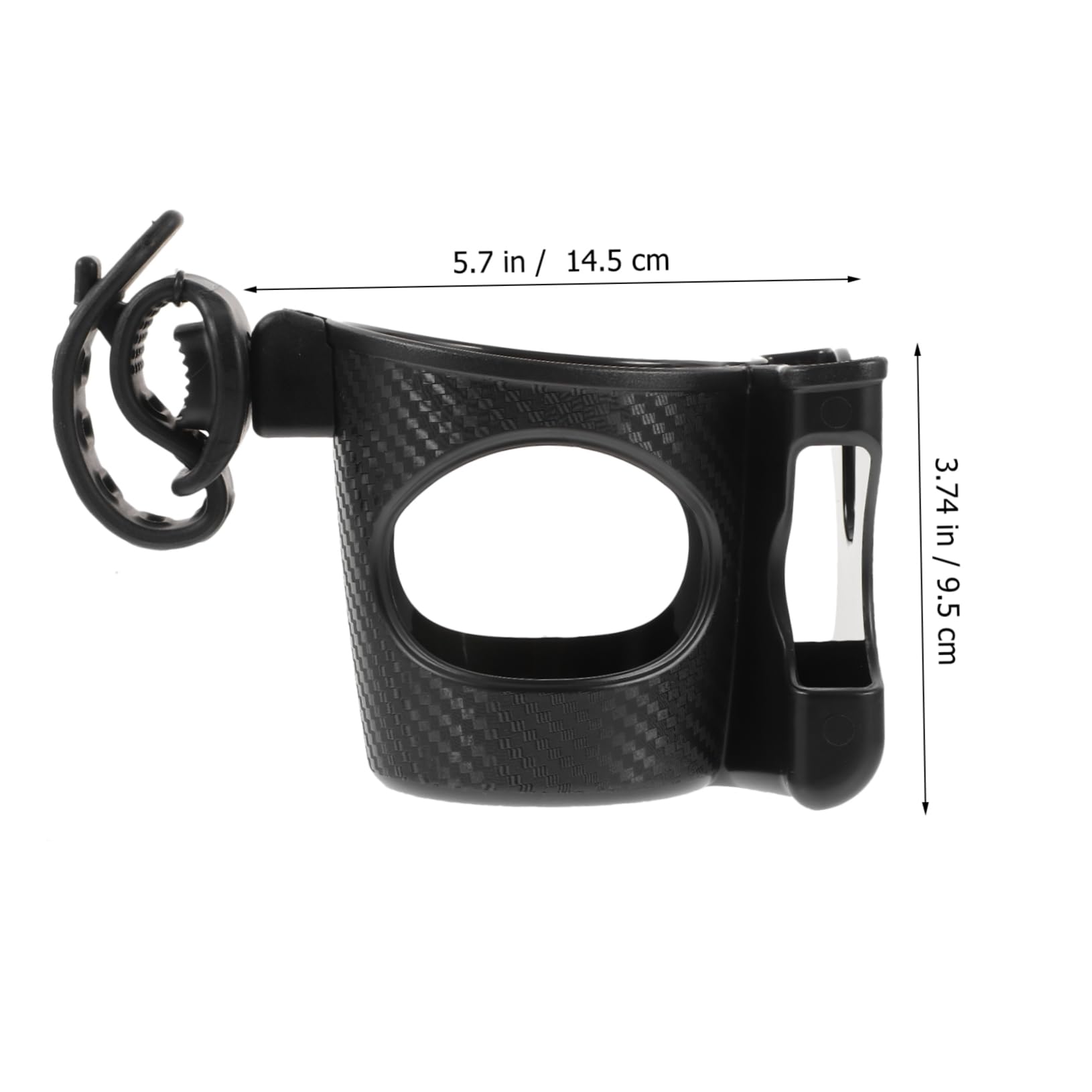 BESPORTBLE Stroller Cup Holder for Car Bike Ergonomic Design Easy to Install Securely Holds Water Bottles Beverages Fit for Strollers Cars and Bicycles