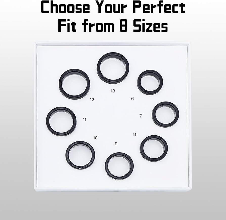 Amazon.com: TIAZUUX Smart Ring Sizing Kit - 8 Sizes (6-13) for Men