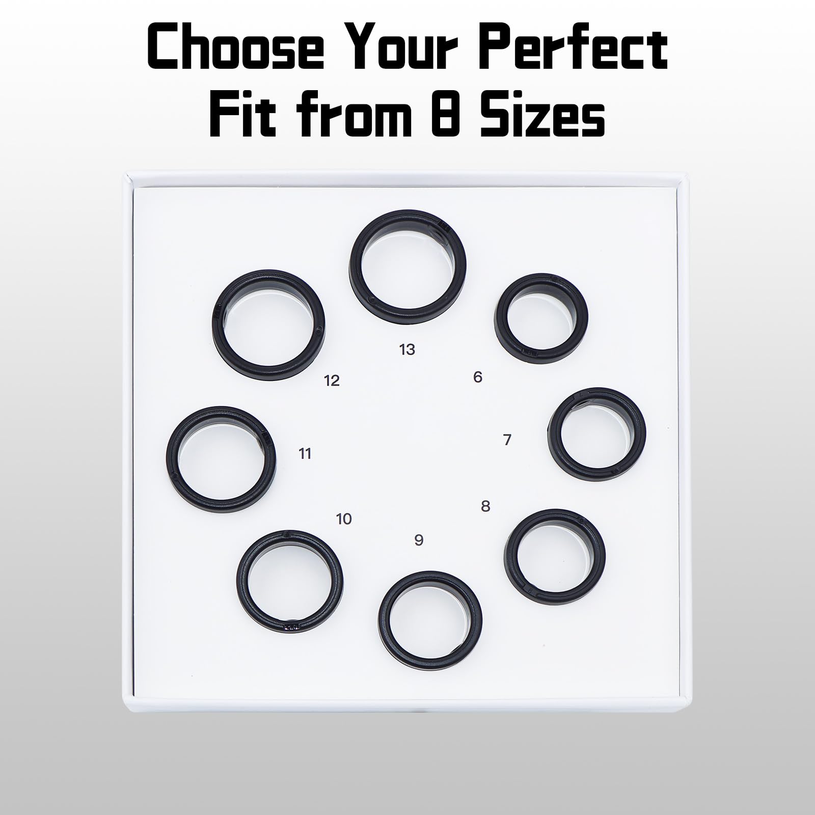 Amazon.com: TIAZUUX Smart Ring Sizing Kit - 8 Sizes (6-13