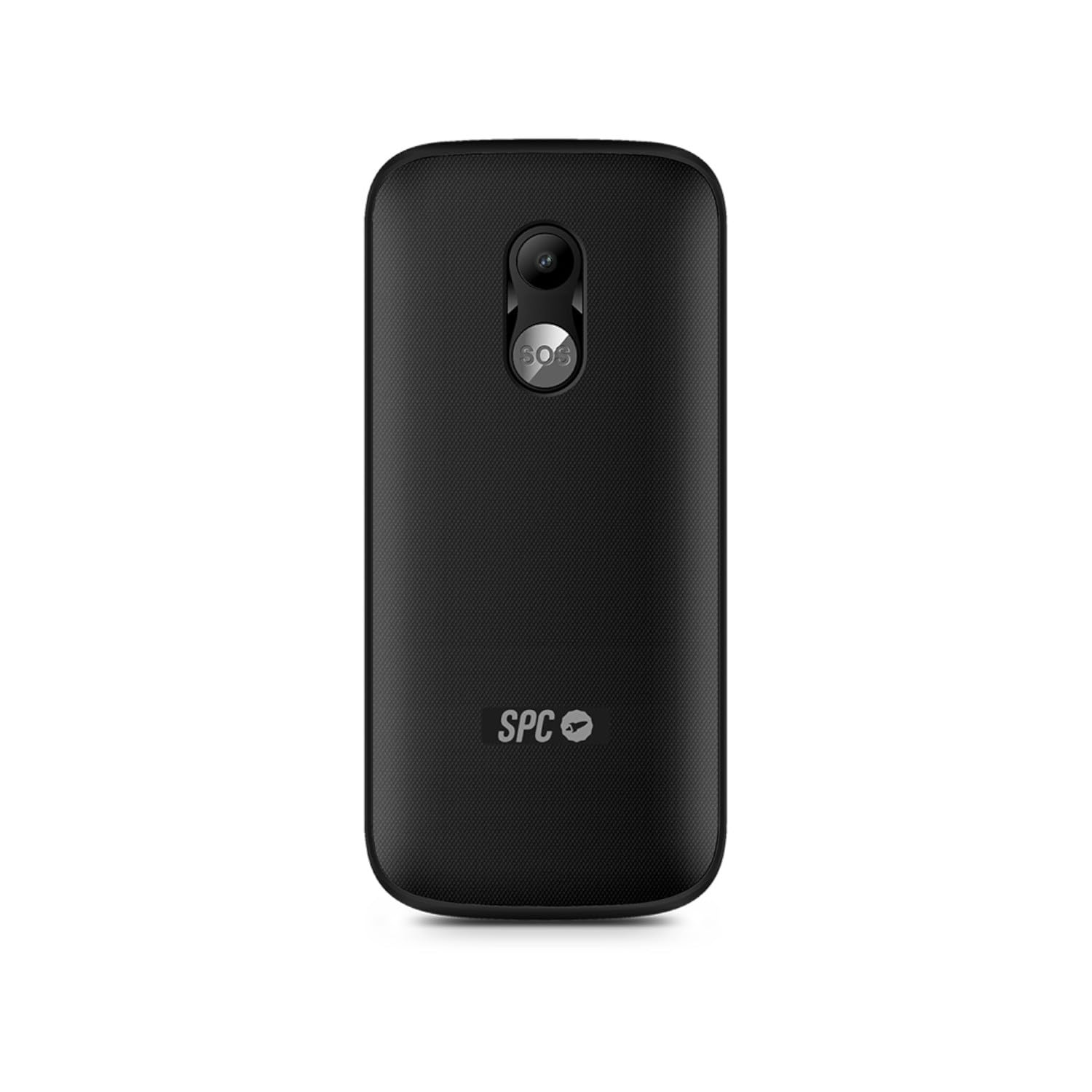 SPC Fortune 2 4G telefon komórkowy 4G dla seniorów, przycisk SOS, bardzo wysoka głośność dzwonka (102dB), zdalna konfiguracja, duże przyciski, dzwonek i inteligentne powiadomienia, kolor czarny