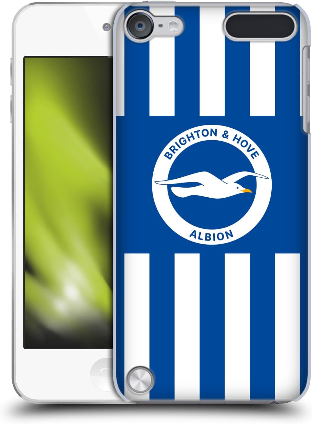 Head Case Designs Officially Licensed Brighton & Hove Albion F.C Home 2025/26 Badge Kit Hard Back Case Compatible with Apple iPod Touch 5G 5th Gen
