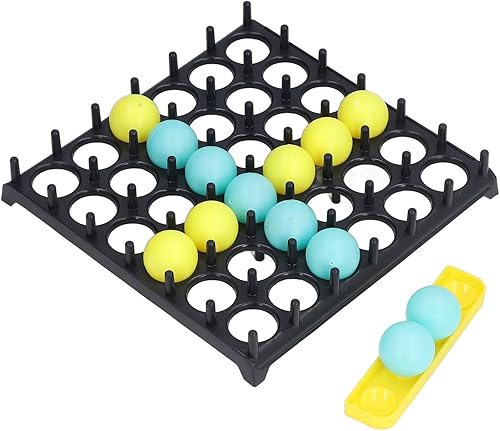 Miniatura 6 de Juego de bolas rebotadoras de escritorio, juego de mesa de bola de rebote, fortalece la comunicación, diversión sin fin para niños de más de 3 años