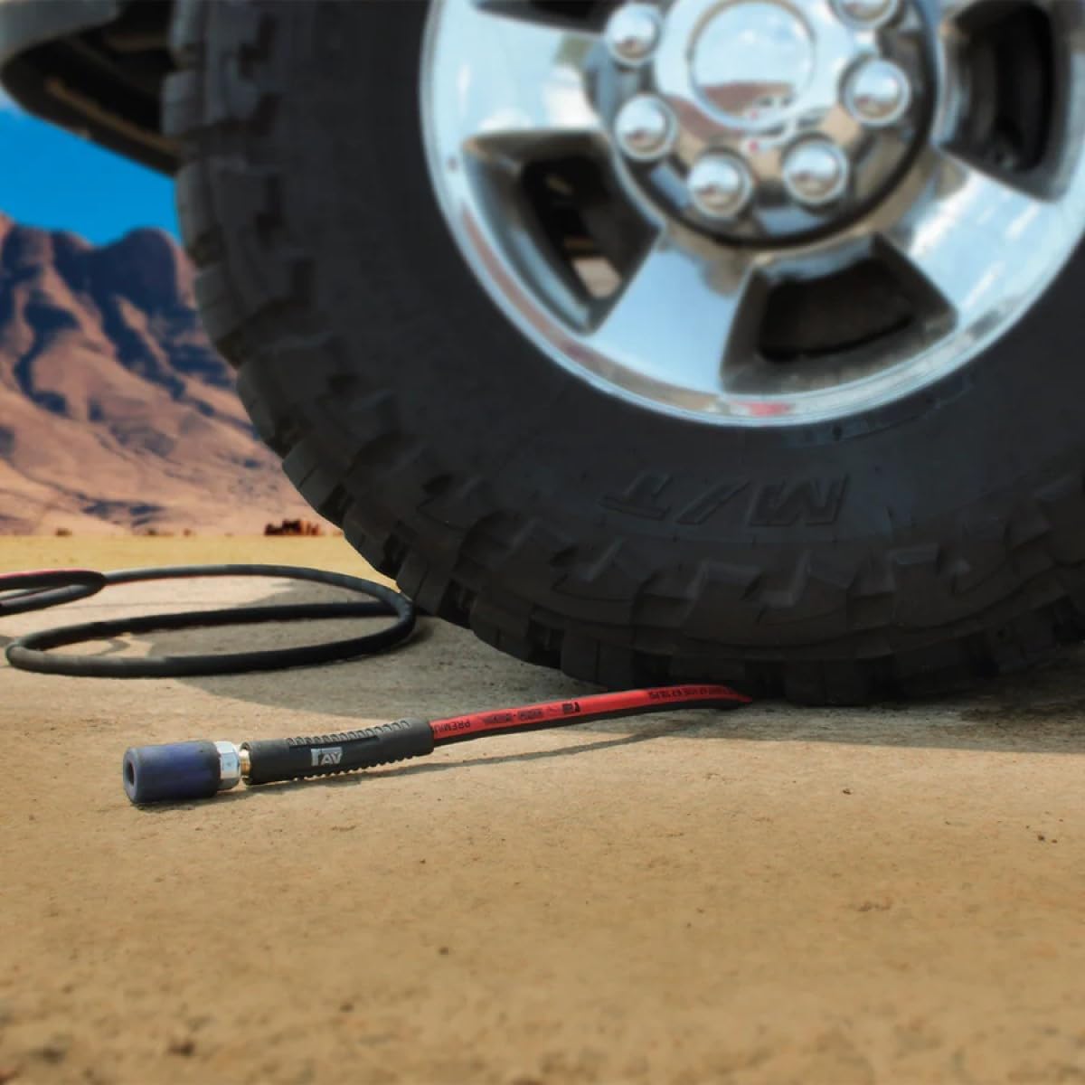 Rubber Air Hose Assembly 3/8" x 100'