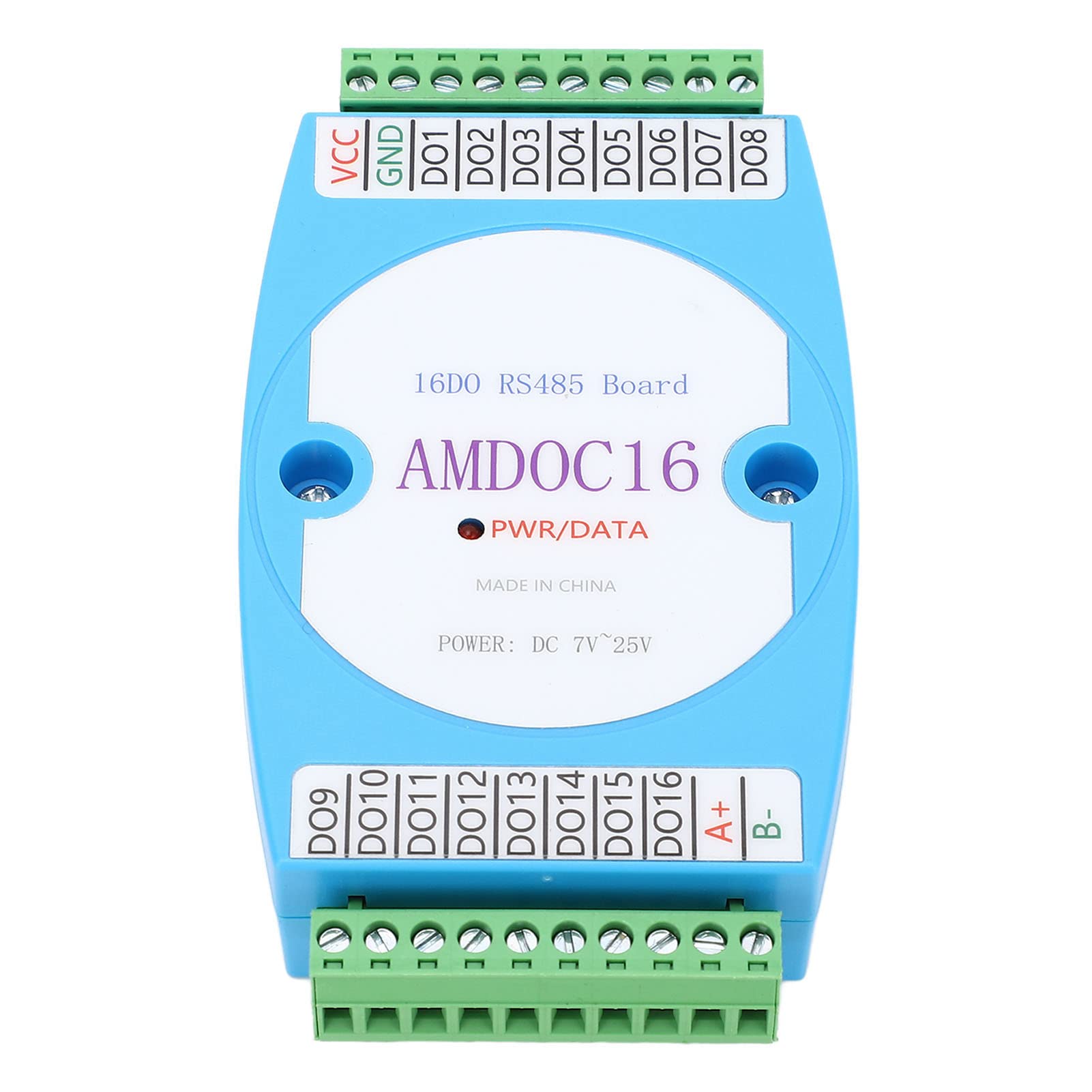 Scheda di Controllo IO a 16, Scheda di Controllo IO a 16, Modulo IO RS485 Modulo Scheda di Controllo Segnale RS485 Scheda di Controllo Uscita Digitale DC 7-25V per Espansione PLC