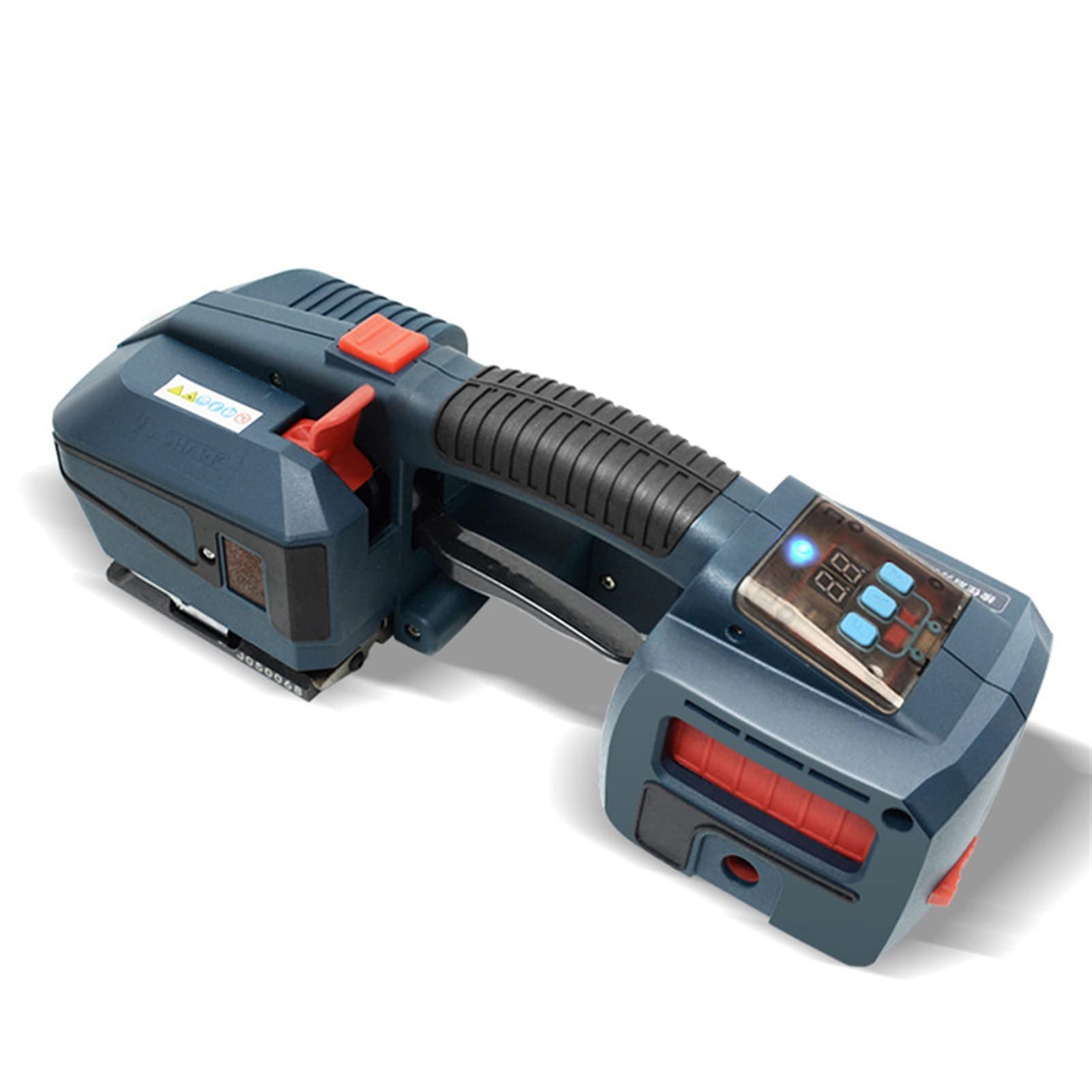Mthckxjbsuz One Color Electric Banding Kit, Jds13/16 Portable Electric Baler Full Automatic Button-Free Hot Melt Plastic Steel Strapping Machine With Manual
