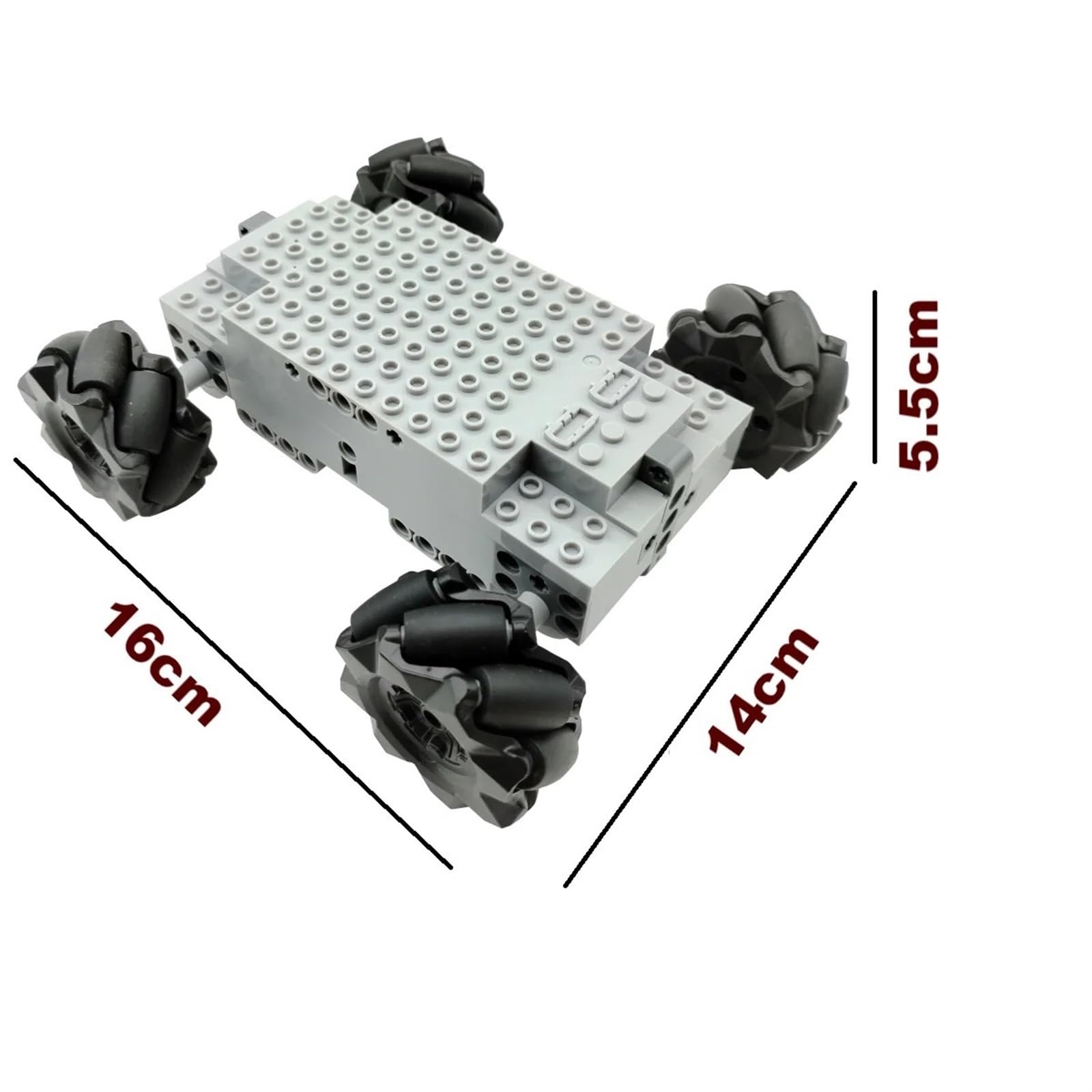 Amazon | HFJHAA(フジハ) テクニカル MOC EV3 メカナムホイール
