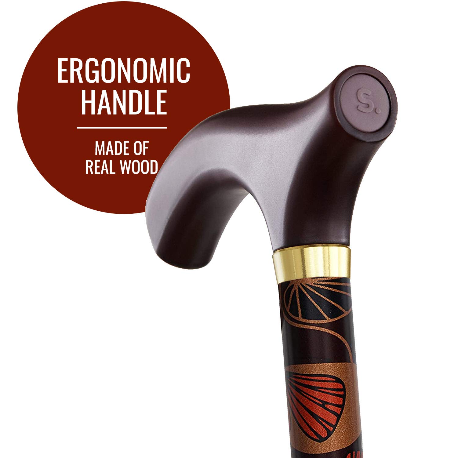 Switch Sticks Walking Cane for Men or Women, Foldable and Adjustable from 32-37 inches