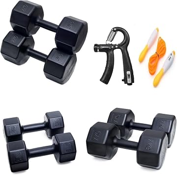 Besinistanbul PS SPOR 3  FT DAMBIL SET 5 KG + 7 KG + 9 KG + SAYA LI ATLAMA  P  + AYARLANAB L R SAYA LI EL YAYI S YAH
