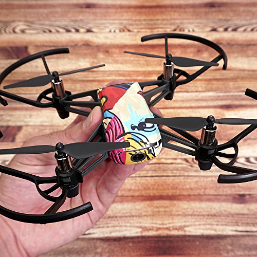 MightySkins Skin Compatible with DJI Ryze Tello Drone - Solid Pink | Protective, Durable, and Unique Vinyl Decal wrap Cover | Easy to Apply, Remove, and Change Styles | Made in The USA by MIGHTY SKINS - Image 2