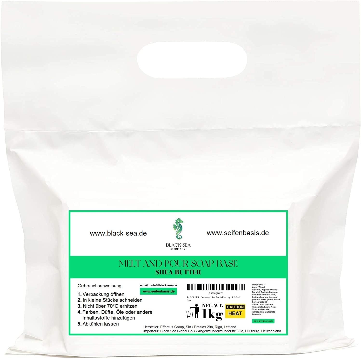 BLACK SEA · Germany · BIO Seife zum Seifengießen