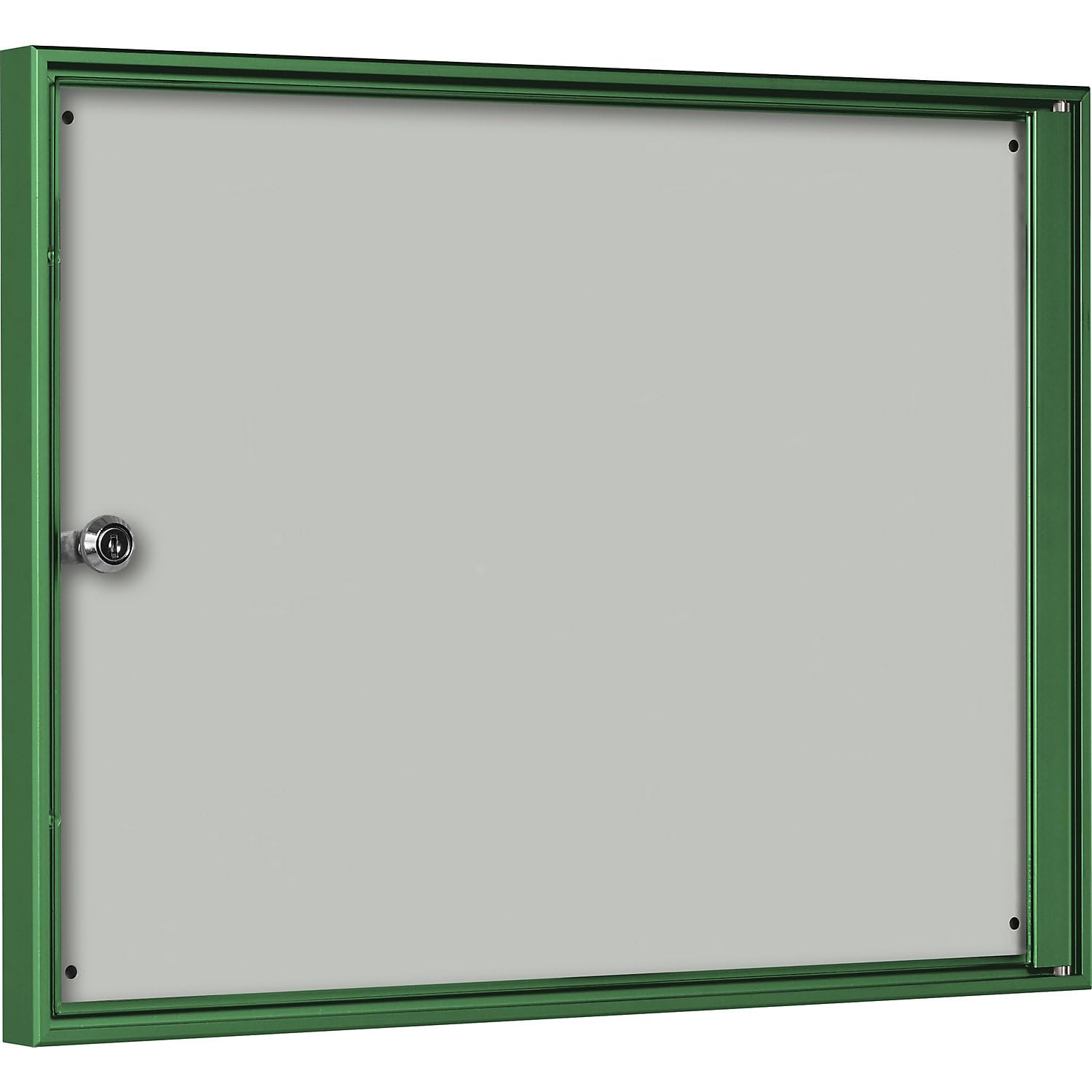 kaiserkraft | Schaar de diseño vitrina para interior – para formato 2 x 1 din a4 – Marco Verde – de aluminio vitrina Euro de Info – Vitrina Póster vitrina.