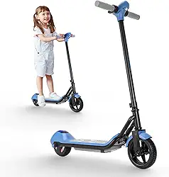 HONEYWHALE E2 Patinete Elétrico Infantil, 138W Motor, 15KM/H Velocidade, 8KM Autonomia, Adequado para Meninos e Meninas dos 6 aos 12 anos, com Luzes LED Multicoloridas, 6,3 Inch Pneus Sólidos