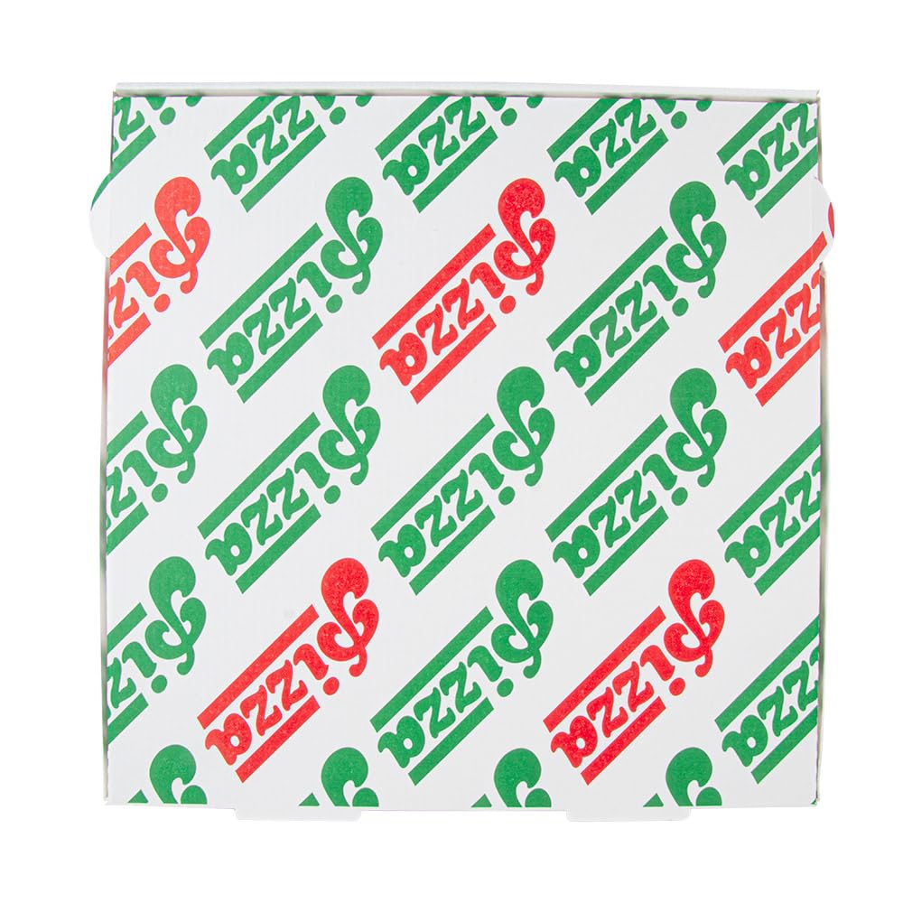 Garcia de Pou Scatole per pizza Thepack 330 G/M2 26 x 26 x 3,8 cm bianco cartone ondulato microcanale