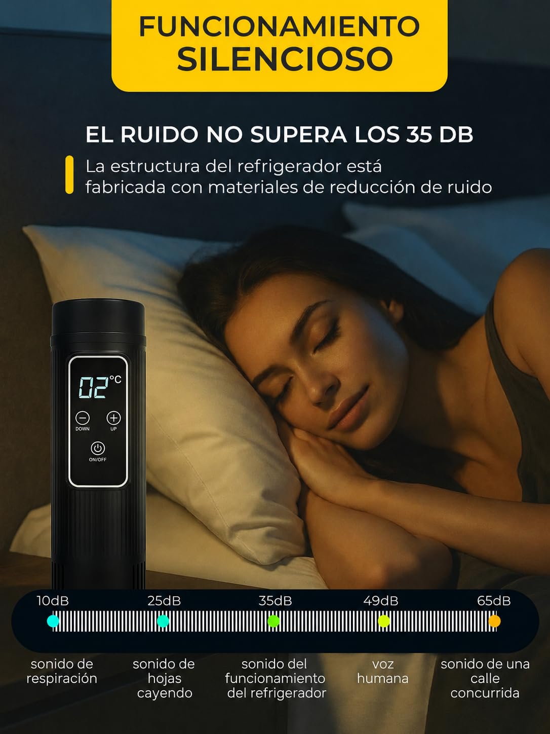 Estuche Refrigerador para Insulina USB, Nevera Portátil para Medicamentos
