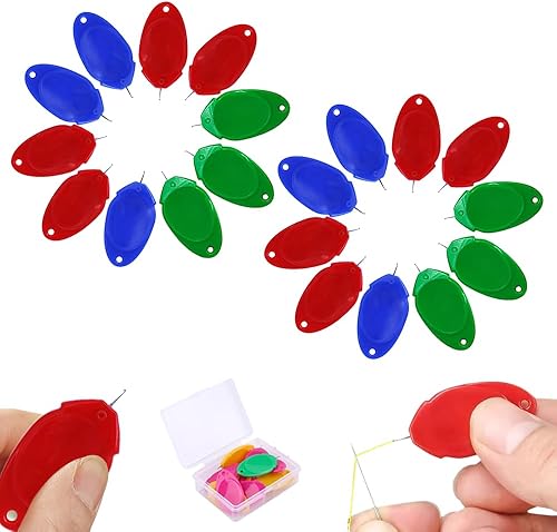 Miniatura 7 de Runsgo Enhebrador de agujas para máquina de coser, enhebrador de agujas de plástico 2024, herramienta simple para coser a mano, enhebrador de agujas