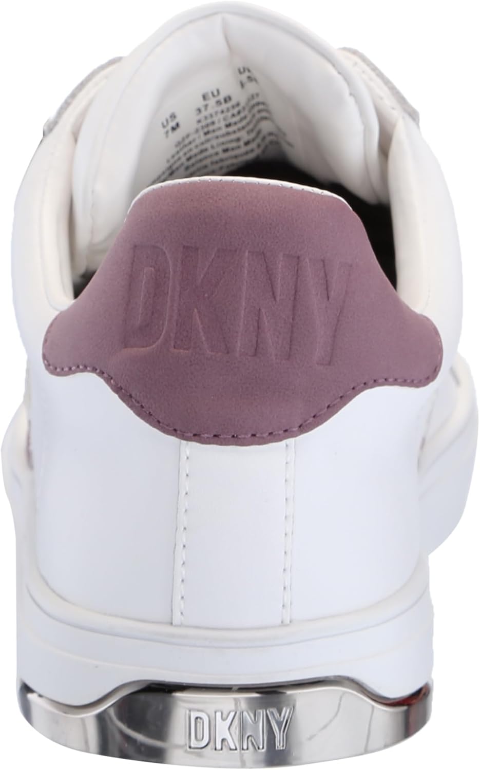 DKNY Womens Abeni Everyday Logo Low-Top Sneaker - Image 3
