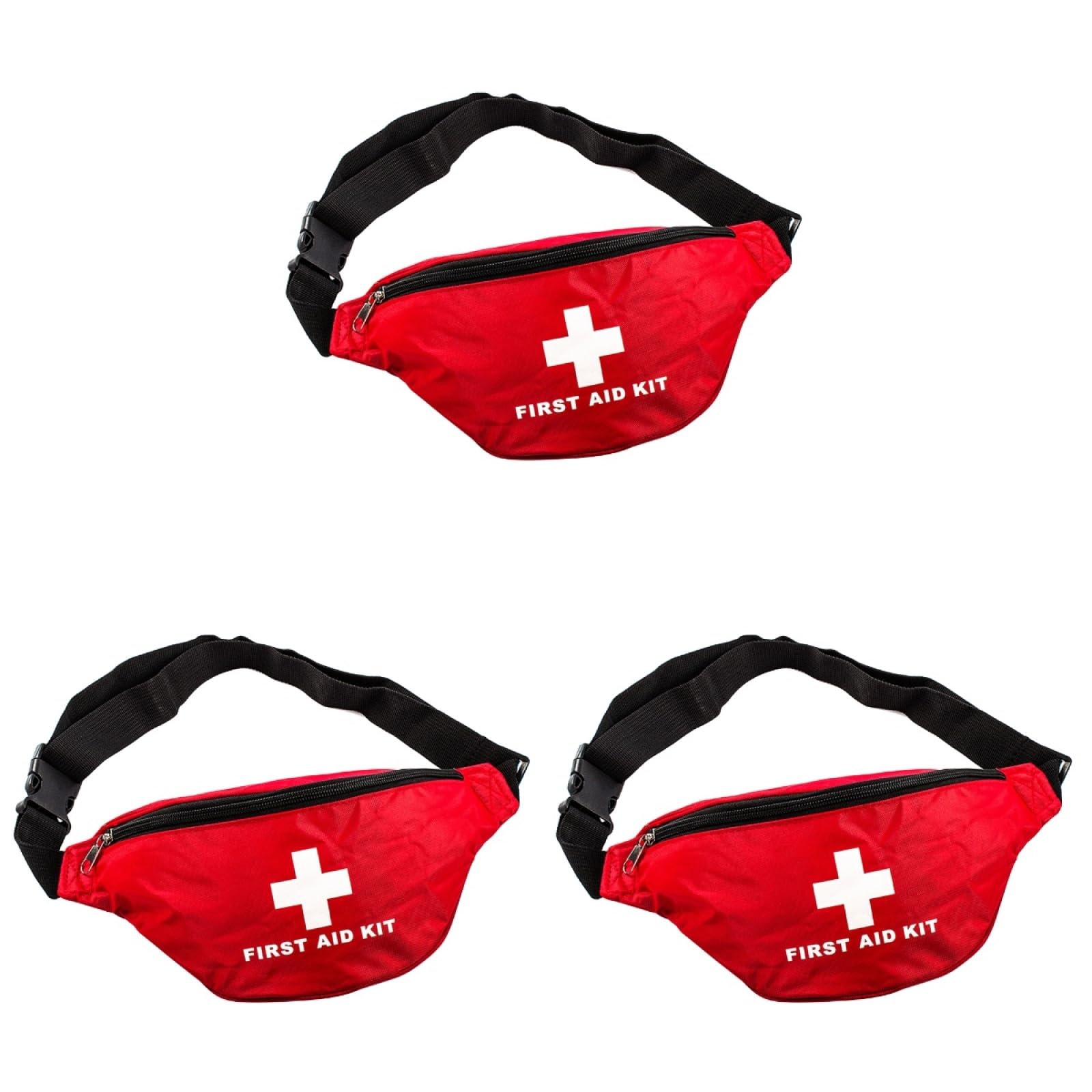 Lot De 2 Boîtes De Survie En Métal Rouge – Étanches, Antichoc, Avec Marquage Urgent – Pour Camping, Randonnée, Voyage – 9,5 X 6,5 X 3 Cm