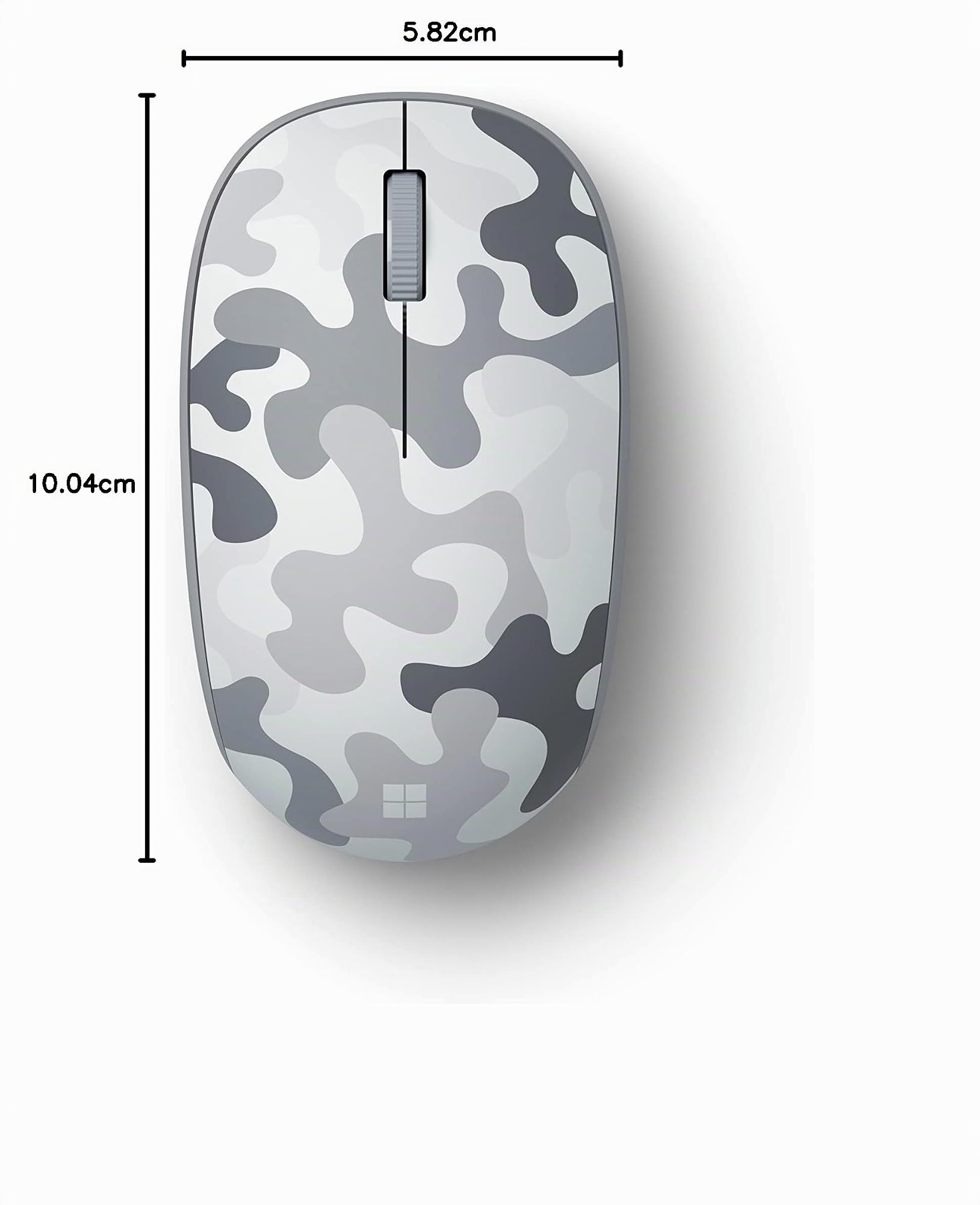 Microsoft Bluetooth Mouse - Edition Spéciale Camouflage Blanc Arctique