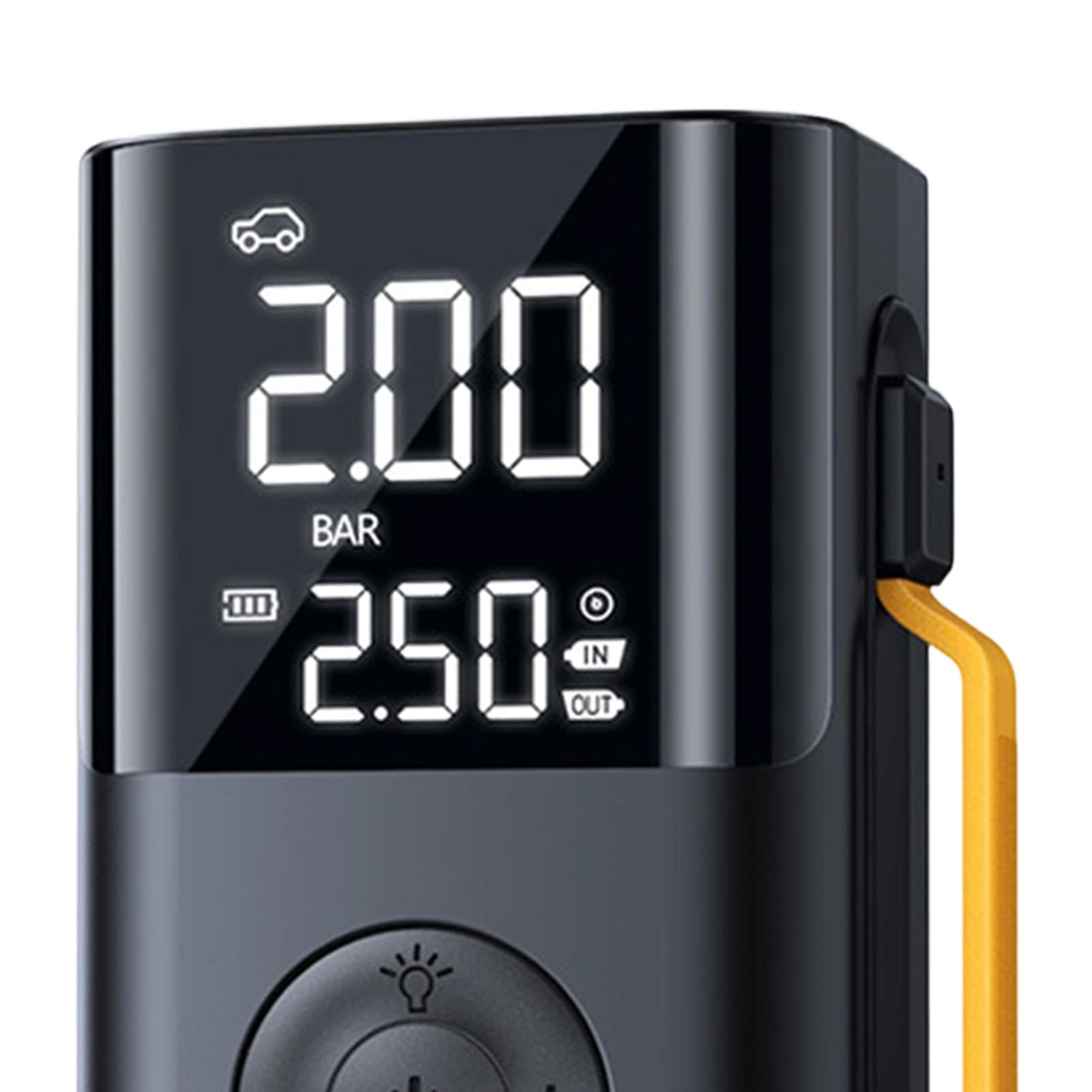 Lanzador de energía para vehículo - Cargador de bomba de aire móvil, kit de energía de arranque compacto | Conjunto de fuente de alimentación de asistencia de presión multifunción, solución de