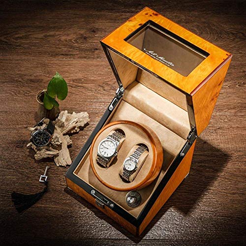 Watch winder pour montre automatique boîtier single jaune - 4
