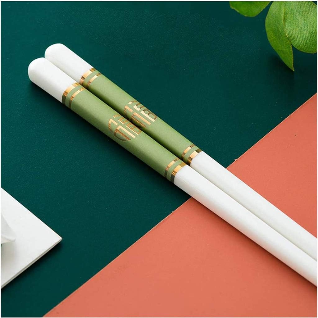 chop Sticks Multipack baguettes réutilisables, coffret cadeau de baguettes en porcelaine, 10 paires de baguettes réutilisables en céramique, passent au lave-vaisselle (couleur: 6, taille:) (11)