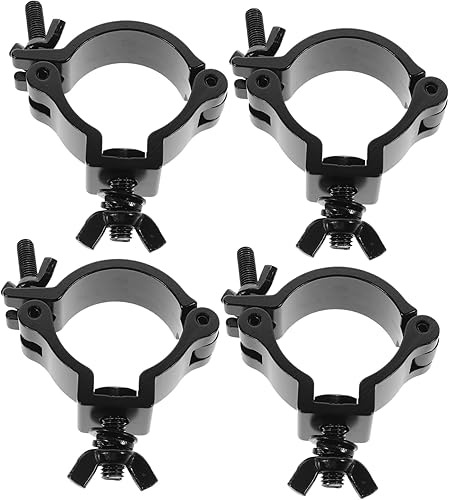 Miniatura 1 de SUPVOX 12 piezas de gancho O-Clip Abrazaderas de servicio pesado Abrazadera de truss Soportes de metal Soporte de metal Soporte de metal Gancho