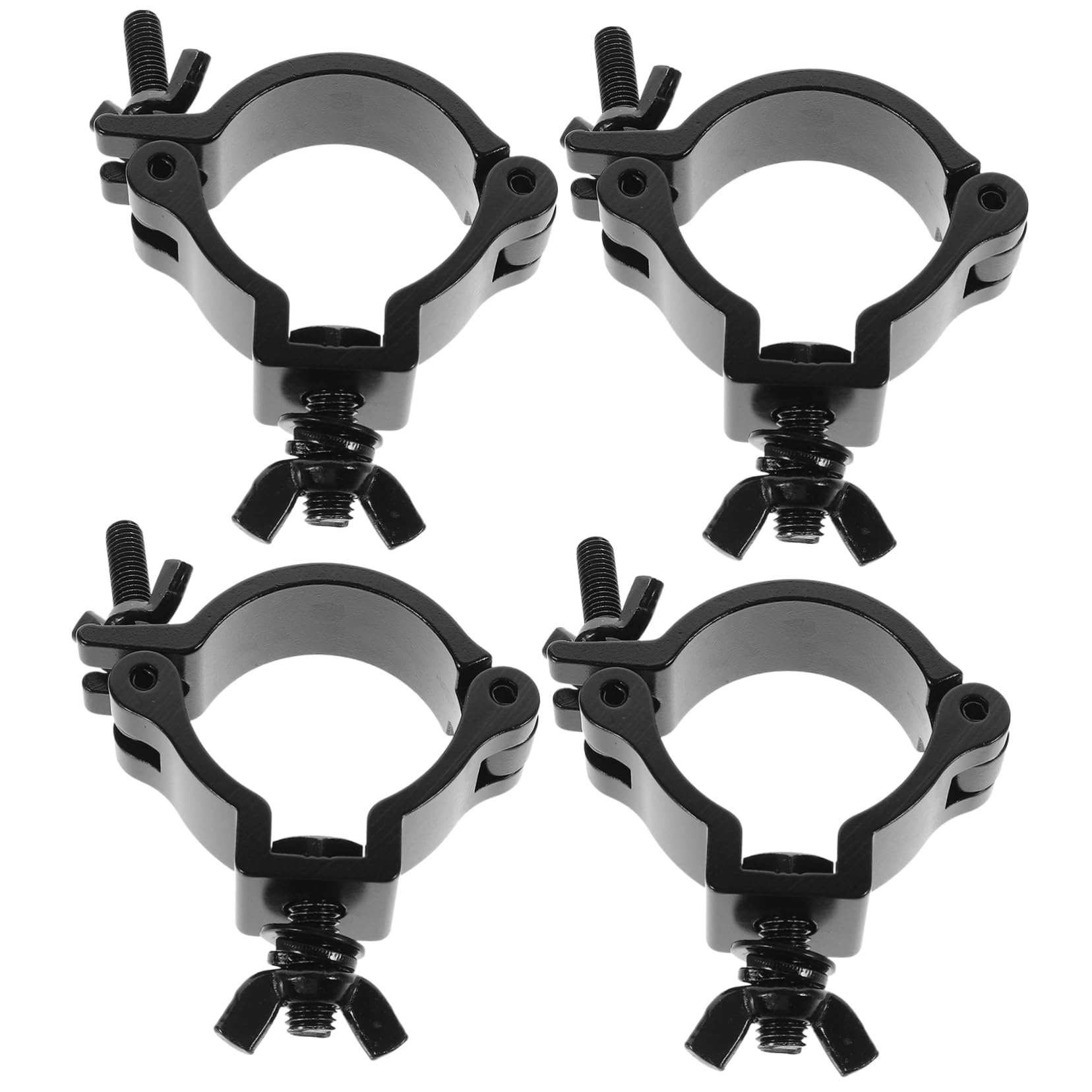 BESPORTBLE 4Pcs Aluminum Alloy Stage Light Clamps Heavy Duty O Clamp for Dj Lighting Light Hooks for Projector Par Light Supports Up to Fits Pipes