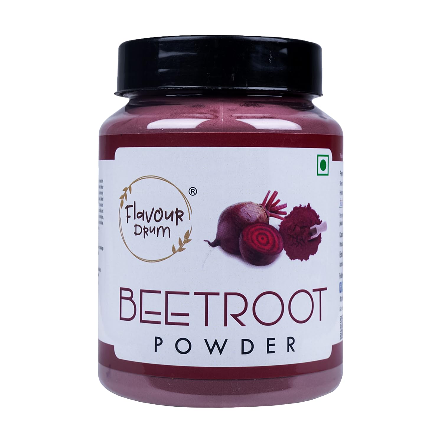 Flavour Drum Beet Root Powder 200g (7oz) | Natural & Pure | No Additives or Preservatives | Ideal for Smoothies, Baking, Soups, Doughs & Health Mixes