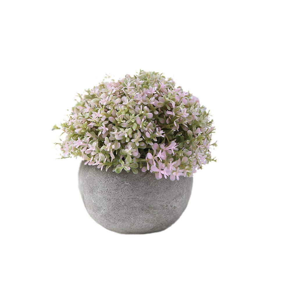 Plantes artificielles d'intérieur rétro et faux bonsaï créatif pour déco de maison