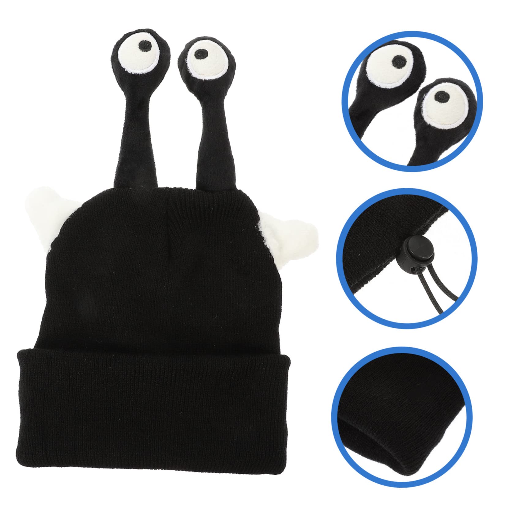 Copertura Decorativa Elastica per Casco da Sci, Copricasco Nero | Filato, Portatile e Lavabile, per Sport sulla Neve, Aiuta a Ridurre Rumore Dell’aria