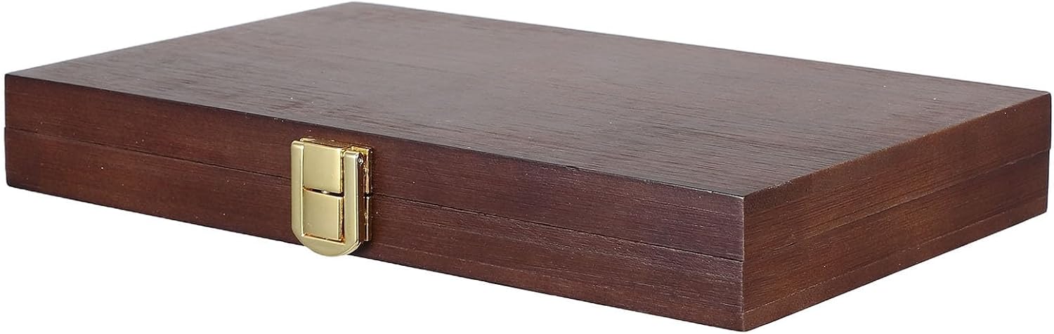 Wooden Watercolor Box 60 Compartments Palette with Travel