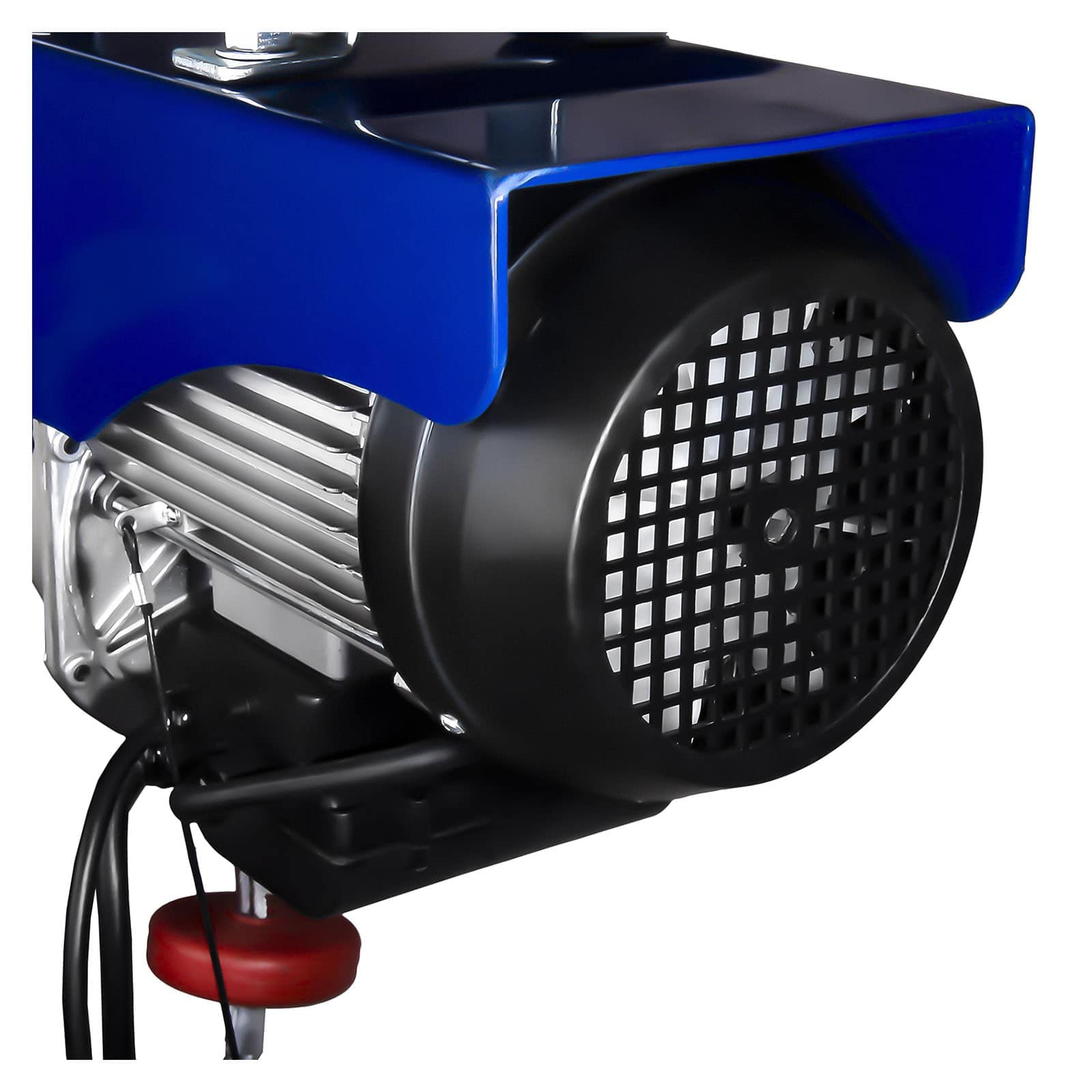 MSW Paranco Argano Verricello Elettrico PROLIFTOR 1000 (1000 kg, 1.600 W, Cavo di acciaio 12 m, Resistenza del cavo 2.500 kg)