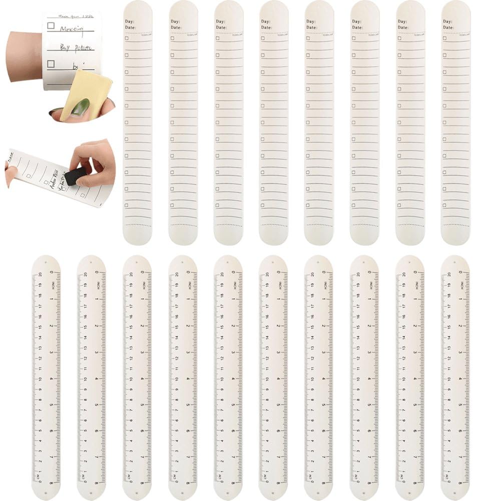 Blocs-notes réutilisables en silicone lot de 20 étanches